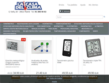 Tablet Screenshot of casaclima.com